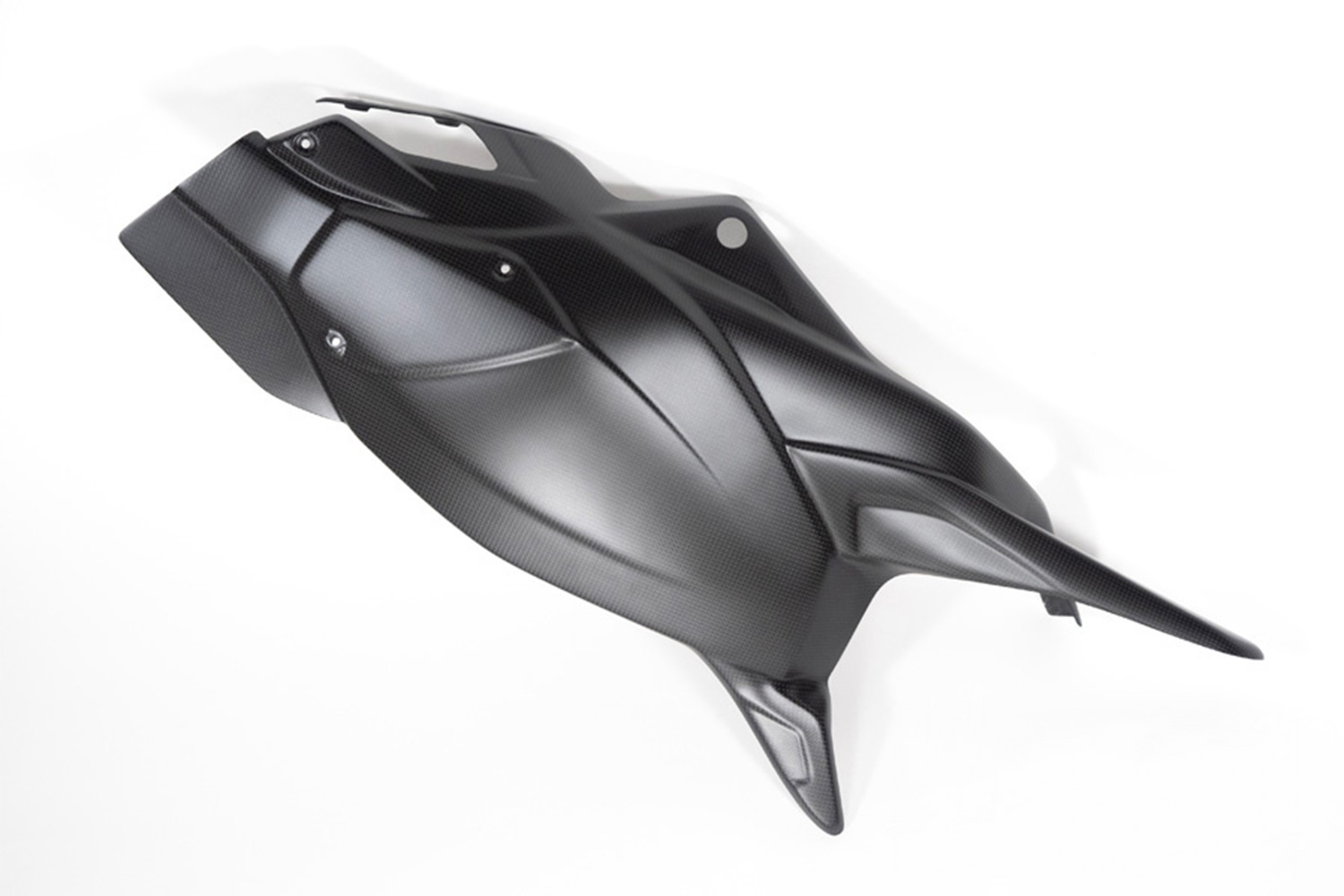 Coperture forcellone Ilmberger in carbonio opaco con paracatena MTS /PP/RS