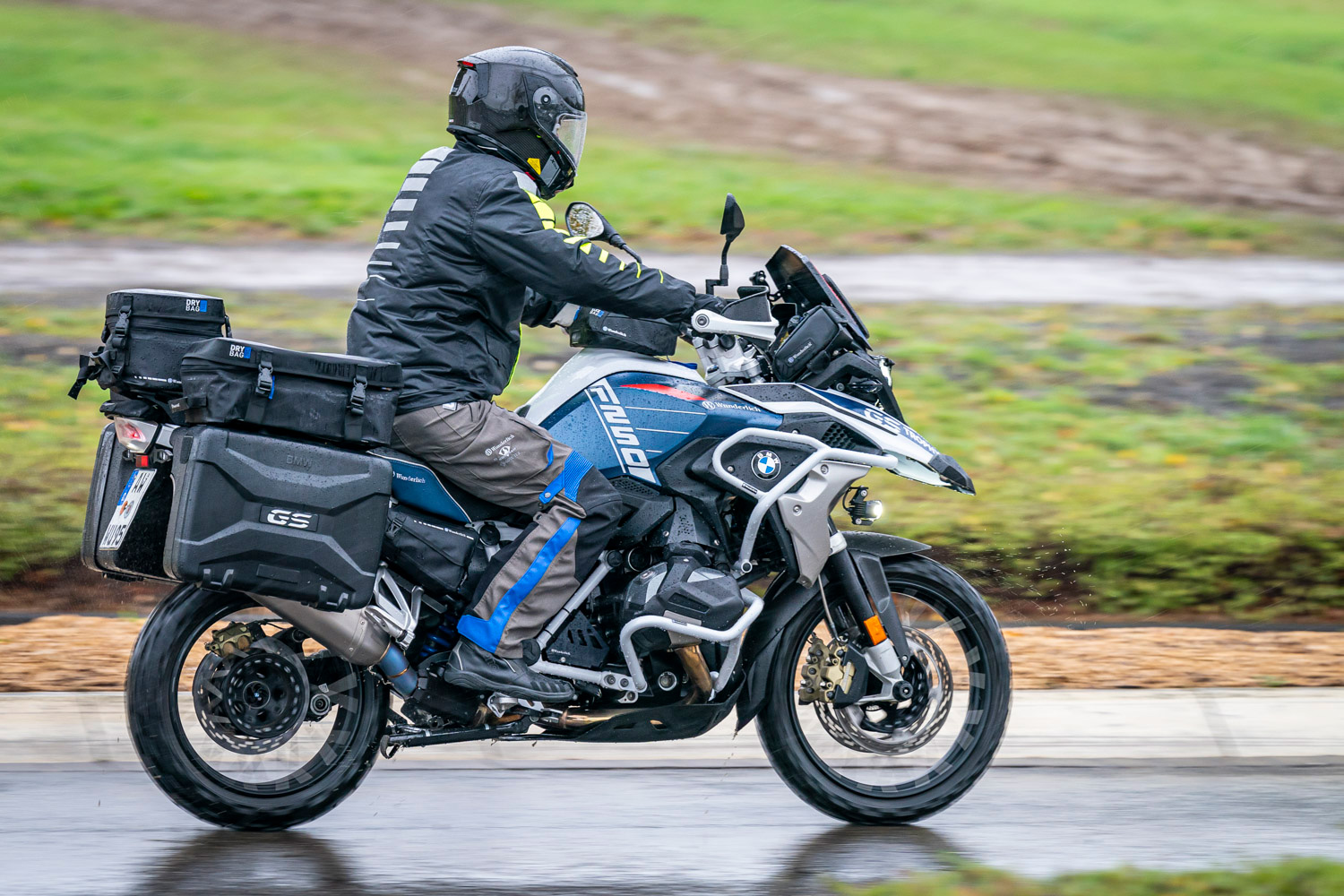 Wunderlich Rain Jacket with Safety Reflective Elements