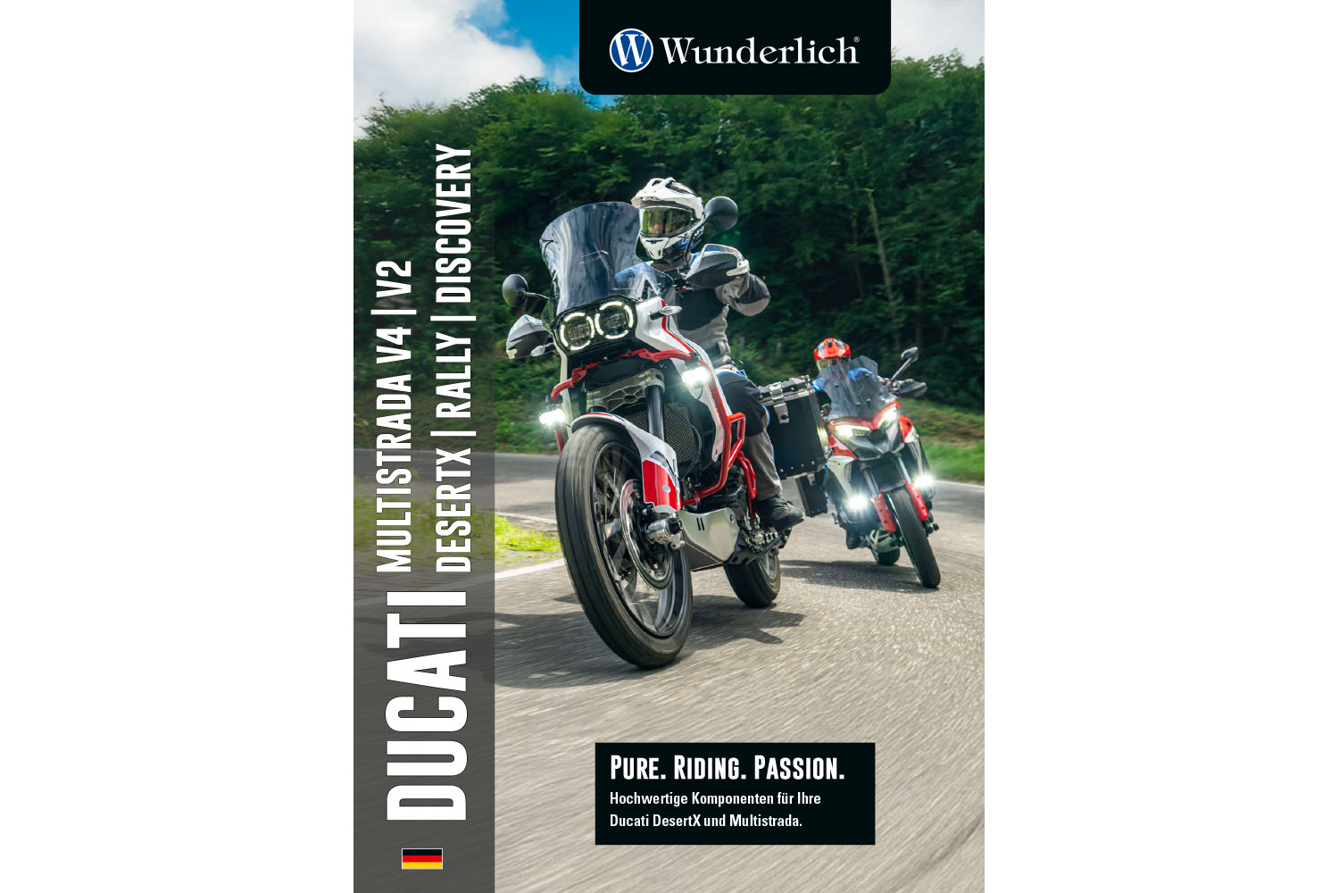 Brochure Ducati DesertX & Multistrada V4 | V2