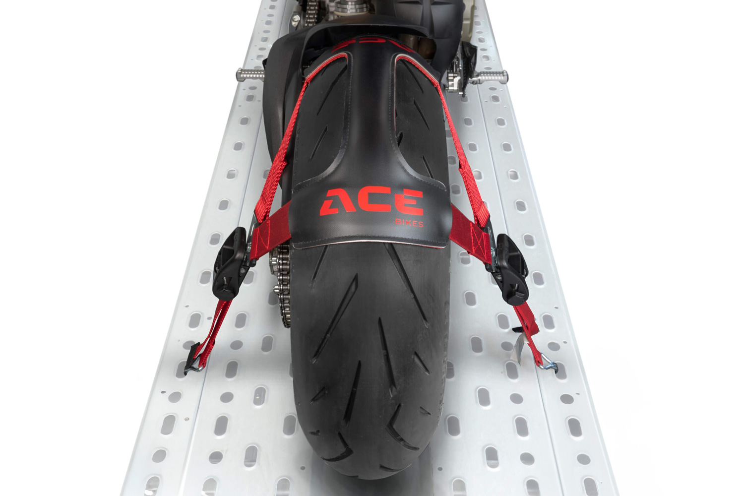 Acebikes TyreFix® Pro transport and lashing system