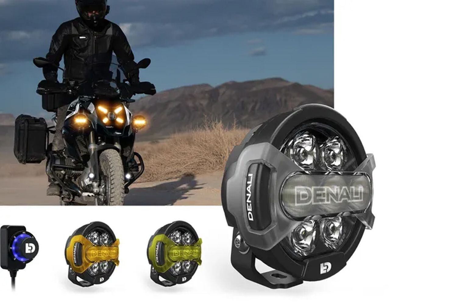 Fari ausiliari Multi-Beam DENALI D7 PRO con sistema X-Lens modulare
