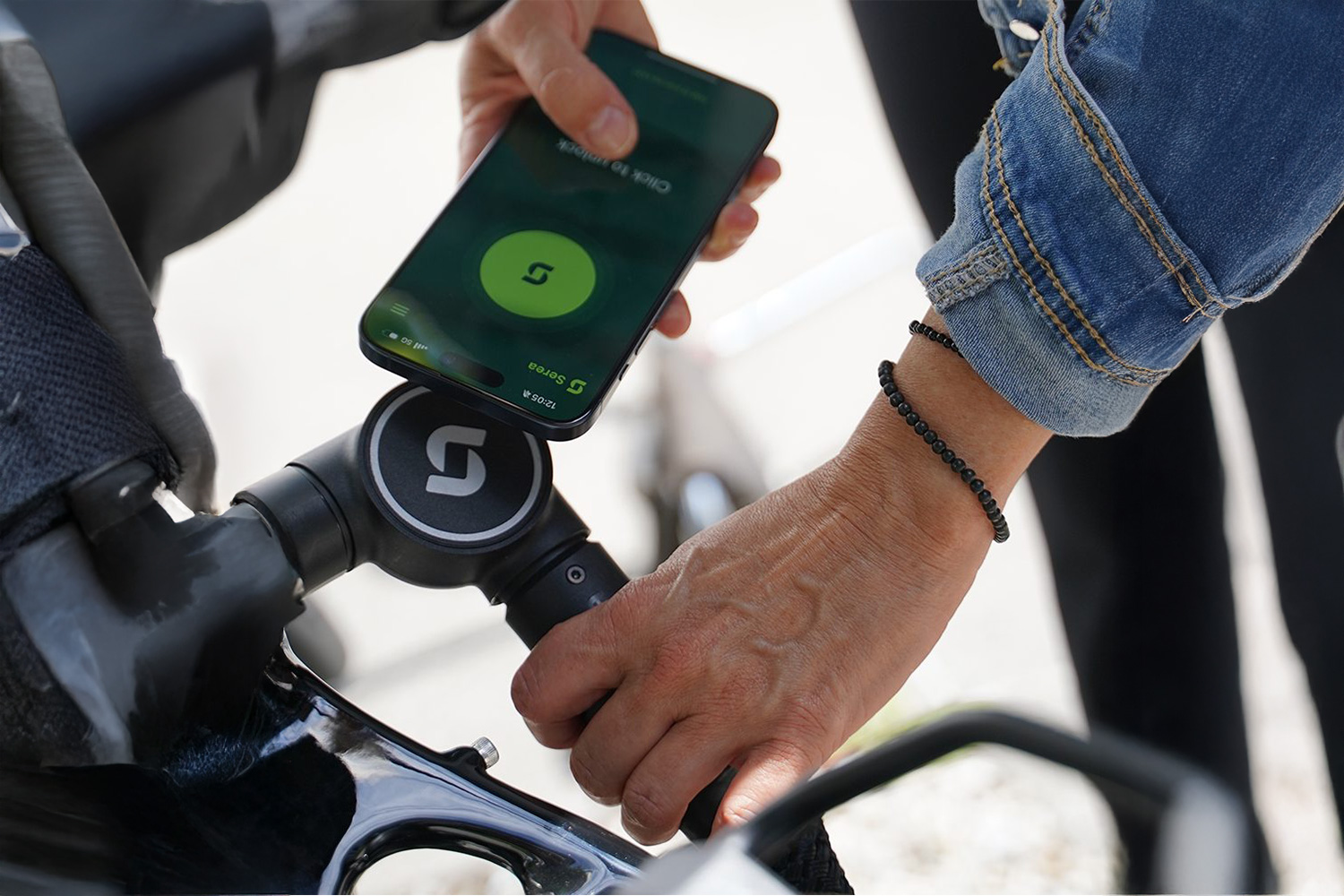 Serea Swift Kettenschloss 125/6 schwarz