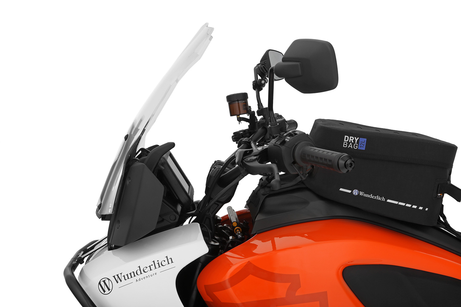 Wunderlich Verkleidungsscheibe MARATHON inkl. Scheibenverstärkung