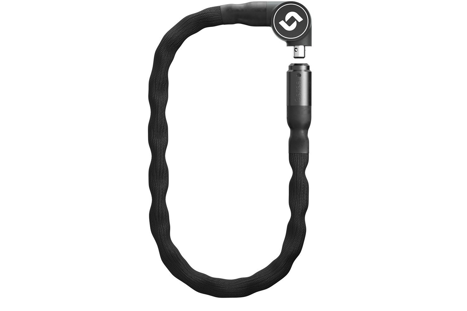 Candado de cadena Serea Bold 125/8 negro