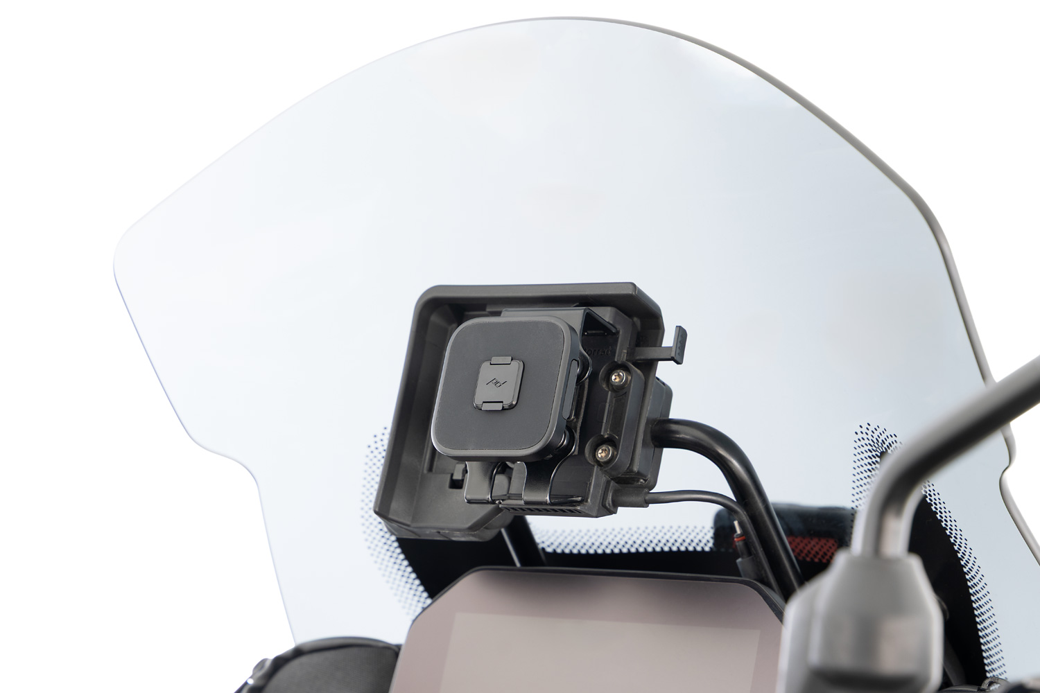 Supporto dispositivo Wunderlich per supporti di navigazione originali con supporto Peak Design