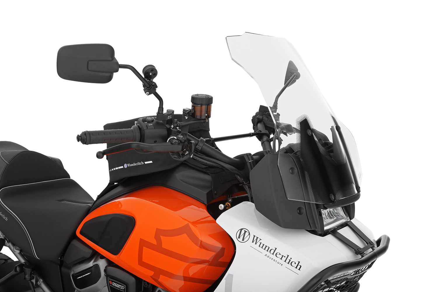 Wunderlich Verkleidungsscheibe MARATHON inkl. Scheibenverstärkung