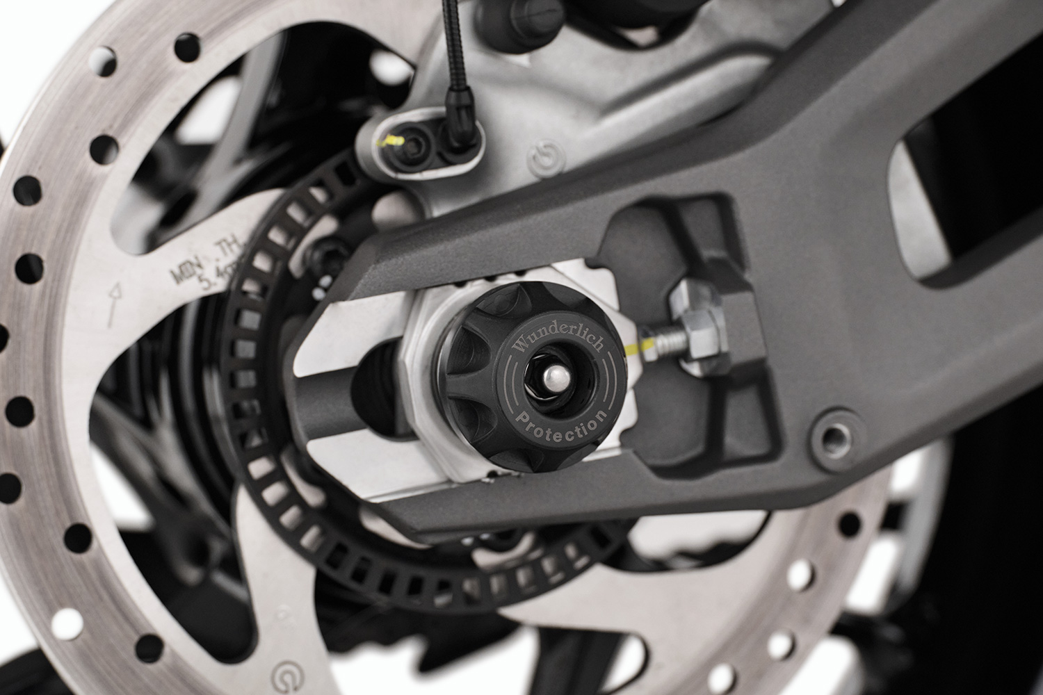 Wunderlich Achs-Schutzpads DOUBLESHOCK Multistrada V2