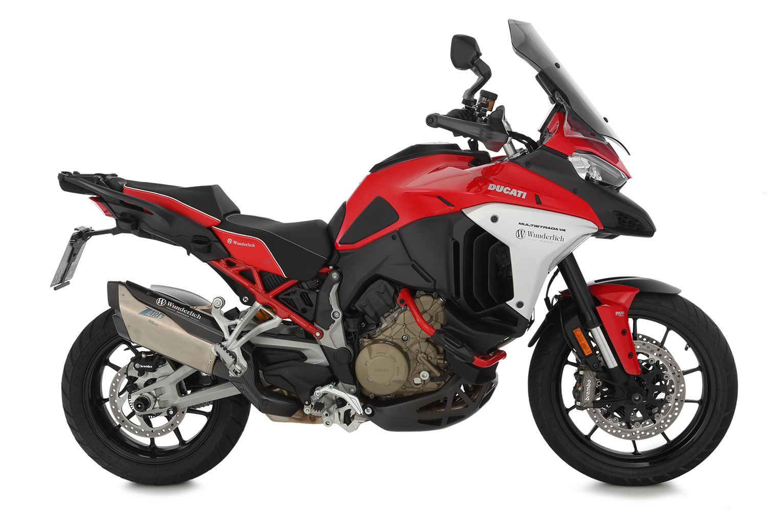 Wunderlich Achs-Schutzpads DOUBLESHOCK Multistrada V4