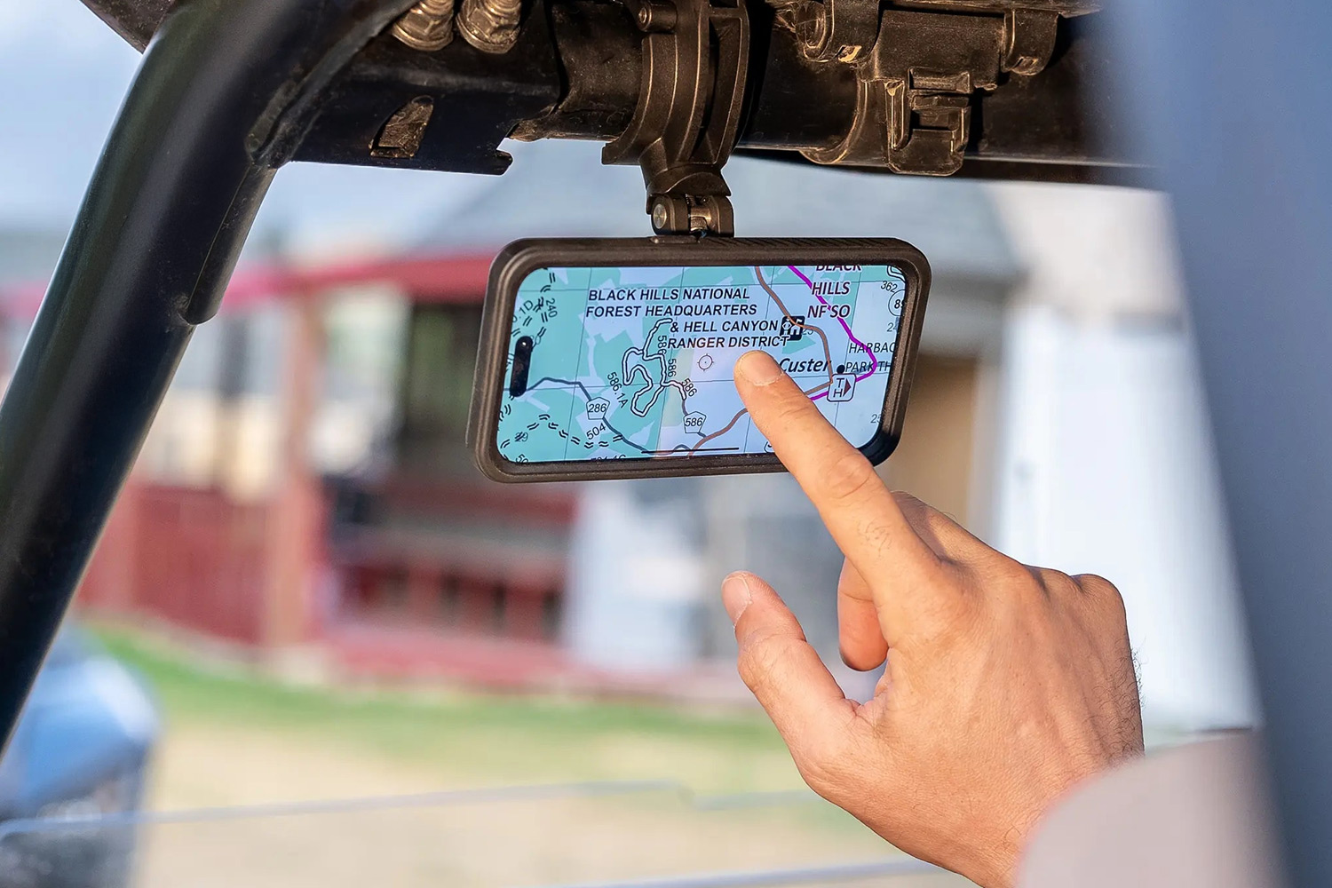 SP-Connect Roll Cage Mount 3D