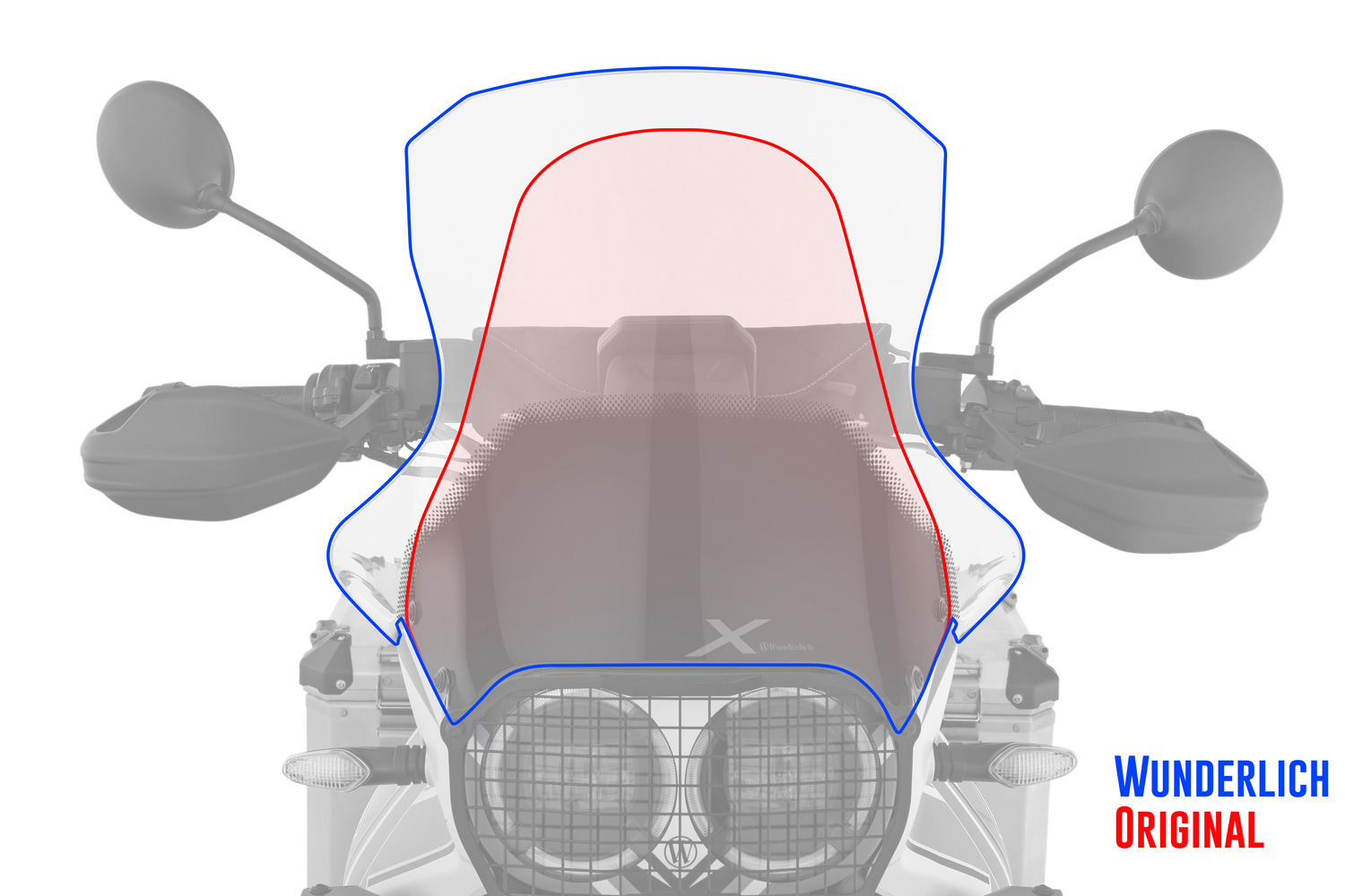 windshield MARATHON DesertX | Wunderlich 