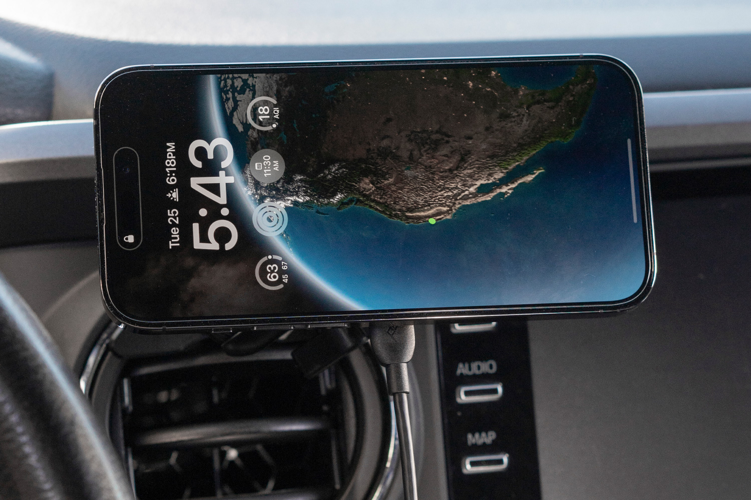 Peak Design Car Mount Ball Adapter with Qi2 Charging Function