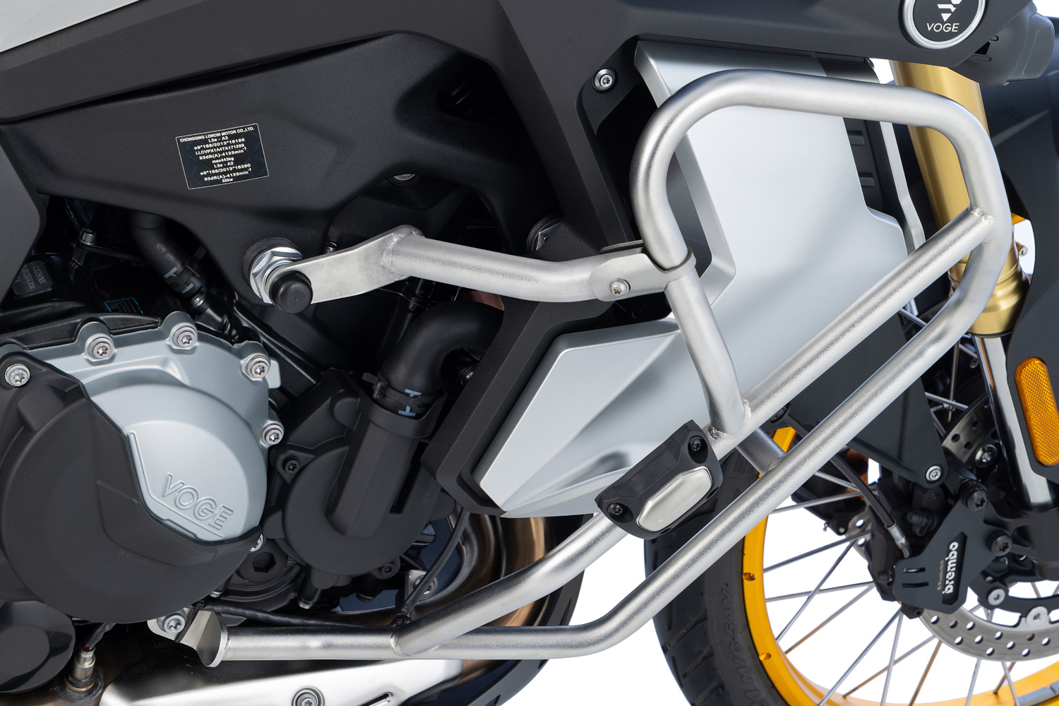 Renfort Wunderlich pour l’arceau de protection moteur d’origine VOGE DS900X