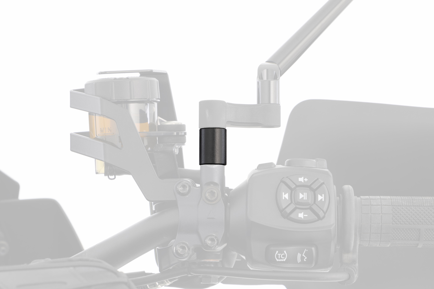 Wunderlich Zusatzerhöhung für Spiegelverbreiterung